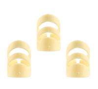 Cpolebev 3 Piezas PÚAs De Guitarra PÚAs De Dedo ÍNdice De Ukelele Guitarra ElÉCtrica AcÚStica Accesorios Piezas De Instrumentos De Cuerda Guitarra L