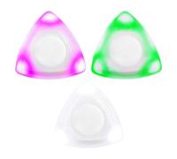 Cpolebev 3 Púas LED para Guitarra, Púa para Bajo, Púas Luminosas con Luces para Ukelele, Guitarra Eléctrica