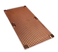 Cpolebev 3060 3080 3090 Placa Posterior Disipador de de Cobre Puro Tarjeta GráFica Memoria Radiador Auxiliar 90X180MM (3 Mm)