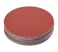 Cpolebev 30pzs 5 pulgadas 125 mm Papel de lija redondo Hojas de de disco grano 320/400/600/800/1000/1500 Disco de lijar con gancho y lazo para arenas lijadoras