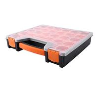 Cpolebev -312 Caja De Almacenamiento De Herramientas De Hardware Lastic Caja del Organizador del Hardware De Las Piezas del Tornillo De La Llave Inglesa