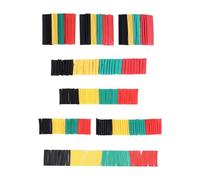 Cpolebev 328 Unids Coche Cable EléCtrico Tubo Termoencogible Tubo Envoltura Surtido