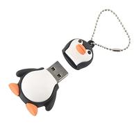 Cpolebev 32GB Memoria USB de Novedad de Pinguino del Tarjeta de Memoria - y Negro