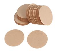 Cpolebev 350 Filtros de Papel de Repuesto para Cafeteras Redondas Desechables para Cafeteras y Cafeteras Espresso
