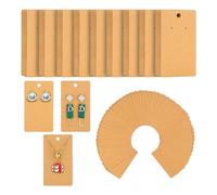Cpolebev 350 Tarjetas para Exhibir Aretes: Tarjetas Resistentes para Aretes de 3,5 X 1,96 Pulgadas para Exhibir Aretes, Collares y Joyas