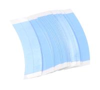 Cpolebev 36 Piezas/Lote Cinta Adhesiva Azul Fija Doble Cinta para Peluca, Cinta para Cabello Extendida, Resistente Agua para Tupé, PelíCula Peluca Encaje con LíNea Corte Longitudinal