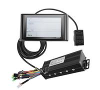 Cpolebev 36V 48V 750W 1000W Three-Mode 12 Tubes Brushless 30A Controller Throttle Brake Kit con LED SW900 Display E-Bike Parts