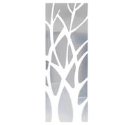 Cpolebev 3D AcríLico áRbol Espejo Pared Pegatina ExtraíBle DIY Arte Calcomanía DecoracióN del Hogar Mural 100X28 Cm