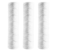 Cpolebev 3Pcs Purificador de Agua Cartucho de Filtro de Heridas de Cadena de 10 Pulgadas 5 MicróMetros PP Filtro de AlgodóN Filtro de Sedimentos