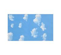 Cpolebev 3X5Ft Azul Nube FotografíA TelóN de Fondo Pantalla Fondo Accesorios de Estudio