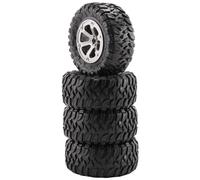 Cpolebev 4 Piezas 73Mm NeumáTico Rueda para C14 C24 B24 B36 MN D90 MN-90 MN99S FY003 FY004 RC Coche Accesorios Piezas de ActualizacióN