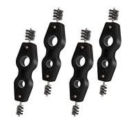 Cpolebev 4 Piezas Cepillos de Cobre de Tubos, Herramienta de Limpieza de Tubos Herramienta de Limpieza de Tubos de Cobre Cepillos de Montaje, Tubos de Cobre, para Fontanería