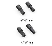 Cpolebev 4 Piezas de Eje Trasero de Metal para D12 C14 C24 C34 B14 B24 C16 B36 MN D90 MN99S RC Coche Accesorios Piezas de ActualizacióN