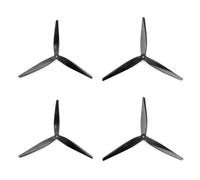 Cpolebev 4 Piezas de Hélices para Drones de 13 X 9 X 3 Pulgadas, de Nailon Reforzado con Carbono Negro de 3 Palas para Drones Multirotor RC FPV de 13 Pulgadas