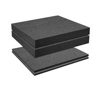 Cpolebev 4 Piezas de Inserto de Espuma Pick Apart - Hoja de Espuma Precuadrada Pluck con Uso Inferior para Cajas de Juegos de Mesa CajóN de Almacenamiento B