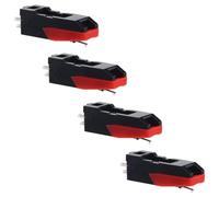 Cpolebev 4 Piezas de Placa Giratoria de Repuesto para Tocadiscos para LP Ion FonóGrafo Record Player