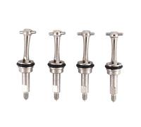 Cpolebev 4 Piezas Eje de TransmisióN Extendido de Metal CVD Junta Universal para 284131 K969 K989 K999 P929 1/28 Piezas de ActualizacióN de Coche RC