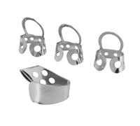 Cpolebev 4 Piezas PúAs de Guitarra de Dedo Pulgar Ajustables de Metal para Guitarra AcúStica Ukelele Banjo