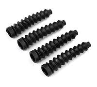 Cpolebev 4 Piezas RC Coche 8 MM Amortiguador Torre en Forma de Fuelle Amortiguador Kit de Cubierta de Polvo para 1/5 BAHA Km Baja 5B 5T 5Sc Piezas