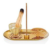 Cpolebev 4 Soportes de Incienso, Soporte de, Quemador de Incienso para Varitas de Incienso/Bobina de Incienso/Conos de Incienso, para Sala de Yoga de MeditacióN