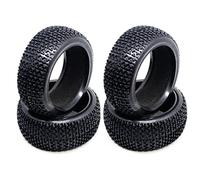 Cpolebev 4 Uds 109Mm 1/8 RC Todoterreno Coche NeumáTico de Goma para Redcat MP9 Hobao Piezas de Mejora