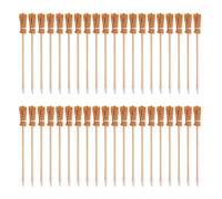 Cpolebev 40 Uds. LáPices de Escoba de para Halloween Escoba BolíGrafo LáPices Halloween Fiesta Favores Escoba Prop Escritura