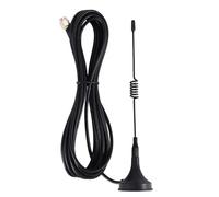 Cpolebev 433Mhz Antena 5Dbi Antena gsm Conector Macho SMA Base MagnéTica para Radioaficionado