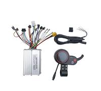 Cpolebev 48V/20A 600W Controlador de Scooter de Bicicleta EléCtrica con Acelerador Pantalla LCD Velocidad para Piezas de Scooter de Motor BLDC de Bicicleta