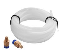 Cpolebev 5 Metros PTFE PTFE Bowden Tubo con 2PZS PC4-M6 conexion para Impresora 3D de de 1.75 mm Bowden Hotend