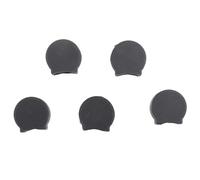 Cpolebev 5 Piezas Hardware del Clarinete Protector del Cojín del Reposapiés del Pulgar Protector del Pulgar del Clarinete de Goma Suave, Negro