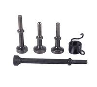 Cpolebev 5 Piezas Martillo Neumatico De Aire Suavizado Kit De Herramienta Brocas De Cincel Neumatico