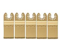 Cpolebev 5 Unids/Set Hoja de de Diamante Oscilante Universal de LiberacióN RáPida Dics de Corte de Hoja Multiherramienta de Ajuste RáPido