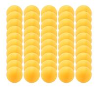 Cpolebev 50 Piezas de Bolas de Entrenamiento de Tenis de Mesa de 40 Mm, Pelotas de Pong, Amarillo/Aleatorio