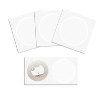 Cpolebev 50 Piezas NFC Ntag216 Etiqueta Ntag216 NFC Etiquetas NFC 216 Etiqueta Ntag216 NFC Tarjetas 13.56Mhz Etiqueta NFC Etiquetas 888 Bytes Memoria