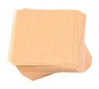 Cpolebev 500 Piezas Hojas para Hornear de Papel Pergamino Sin Blanquear. Pergamino Precortado Antiadherente de Pulgadas. para Envolver