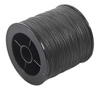 Cpolebev 500M 50Lb Colorido Multifilamento PE Línea de Pesca (Negro)