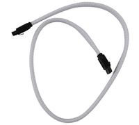 Cpolebev 50cm Sata 3.0 III Sata3 7Pin Cable de Datos Cables Ssd 6Gb/S Cable de Datos de Disco Duro HDD con de Nylon Versión Superior ()