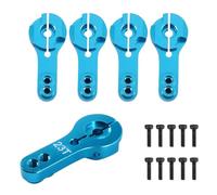 Cpolebev 5Pcs 23T Cuerno de Brazo Servo de Metal con Tornillos para 1/10 Accesorios de Piezas de AutomóViles RC