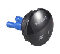 Cpolebev 5V-25V DC VoltíMetro LED Pantalla Digital Panel Montado Impermeable Coche Moto Coche