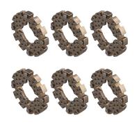 Cpolebev 6 Adaptadores para Hojas de Oscilantes Sonicrafter - Convertidor de Vástago Universal para Hojas de Star Lock