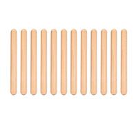 Cpolebev 6 Pares de Clavos de Madera Instrumento de PercusióN Musical Palos de Ritmo PercusióN Palos de Ritmo Juguete Musical para NiñOs