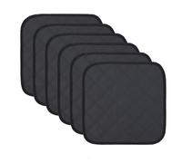 Cpolebev 6 Piezas de Revestimiento para Jaula Conejillo de Indias,Ropa de Cama Lavable para Conejillo de Indias,Esteras para Animales PequeñOs Impermeables SúPer Absorbentes Reutilizables
