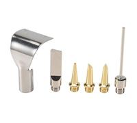Cpolebev 6 Piezas Kit De Boquilla De Puntas De Cobre De Repuesto Para -1115K / Mt-100 Soldador De Gas Butano De Llama Aireada Herramientas De Soldadura Sin Cable Gas