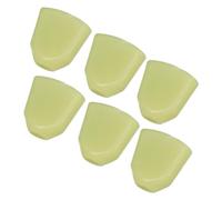 Cpolebev 6 Piezas Tapas de Clavijas de Afinación Llave de Afinador Pulida con Tornillos Piezas de Arandela para Guitarras Acústicas y Eléctricas, Tapa de Afinador A