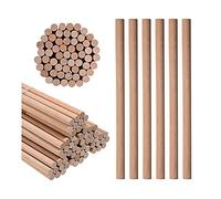 Cpolebev 60 Piezas de Palos de Ritmo para NiñOs una Granel, Palos Lummi de Madera, Instrumentos de PercusióN para el Aula de MúSica