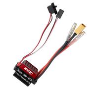 Cpolebev 60A ESC RC Car ESC Controlador de Velocidad Eléctrico Cepillado 6V/2A BEC Reemplazo para 1/10 RC Car, XT60-Plug