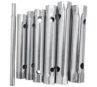 Cpolebev 6Mm - Juego de Llaves de Tubo Tubular de 17 Mm Tubo de Enchufe Llave de Vaso Hueca Llave de Filtro