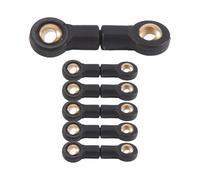Cpolebev 6Pcs Conector Varillas de ConexióN para B16 B36 RC Coche Eje Trasero BalancíN Cabeza de Bola Varilla Piezas de ActualizacióN