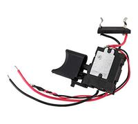 Cpolebev 7.2 V - 24 V Batería De Litio Interruptor De Taladro Sin Cable Interruptor De Control De Velocidad Con Luz Pequeña