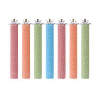 Cpolebev 7 Piezas Jaulas de Agarre para PáJaros, Perchas para Conures, Periquitos, Agapornis, CacatúAs, Bueno para Mantener Las UñAs y los Picos en Las Mejores Condiciones